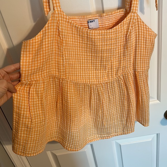 Baby doll tank with shoulder ties - Picture 2 of 6